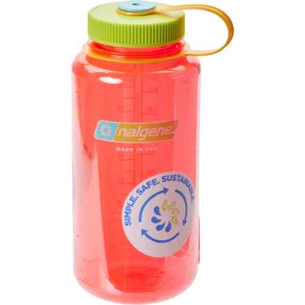 Nalgene Wide Mouth Water Bottle - 32 oz. in Pomengrante