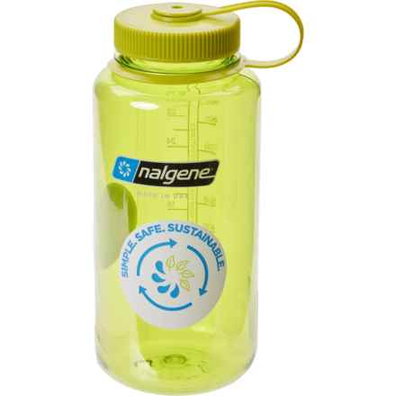 Nalgene Wide Mouth Water Bottle - 32 oz. in Spring Green