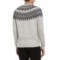 496AK_2 Nanette Lepore Fairisle Sweater (For Women)