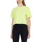 Nani Crop T-Shirt - Short Sleeve in Lime