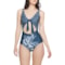 Nani Solstice High Tide One-Piece Swimsuit - UPF 50 in Blue