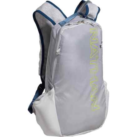 Nathan Crossover 5 L Hydration Backpack - 51 oz. Reservoir, Vapor Grey-Finish Lime in Vapor Grey/Finish Lime