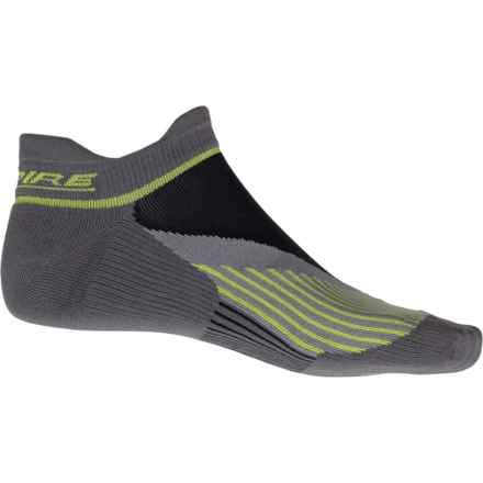 Nathan Nspire Low-Cut Sport Running Socks - Below the Ankle (For Men) in Black/Yellow
