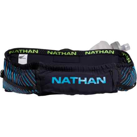 Nathan Pinnacle Hydration Belt in Black/Blue