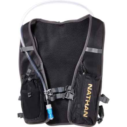 Nathan Quick Start 2.0 4 L Hydration Pack - 51 oz. Reservoir, Black-Gold in Black/Gold