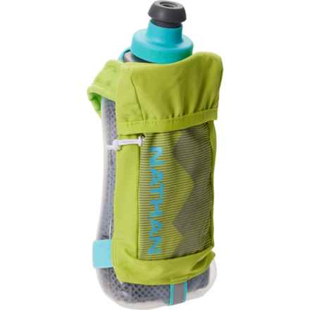 Nathan QuickSqueeze Plus Insulated Handheld Water Bottle - 18 oz. in Finish Lime/Capri