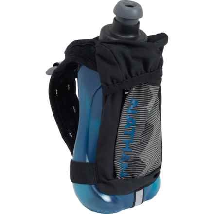 Nathan QuickSqueeze Plus Insulated Handheld Water Bottle - 22 oz. in Black/Marine Blue