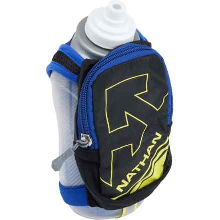 Nathan Speeddraw Plus Insulated Flask -18 oz. in Black/Deep Ultramarine/Lime