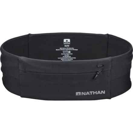 Nathan The Zipster Adjustable Training Waistbelt in Black