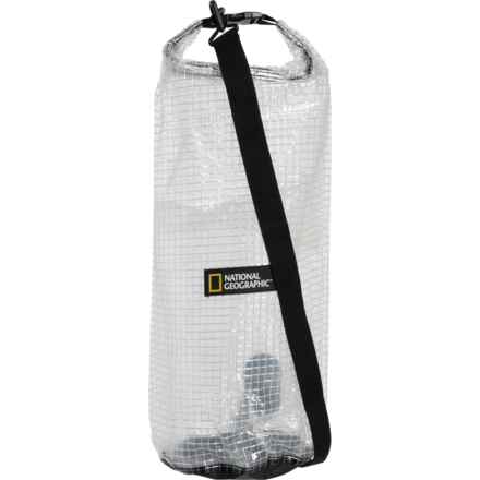 National Geographic Mariana Trench Snorkeler 30 L Dry Bag - Waterproof in Black/Clear