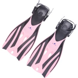 National Geographic Snorkeling Fins (Pink)
