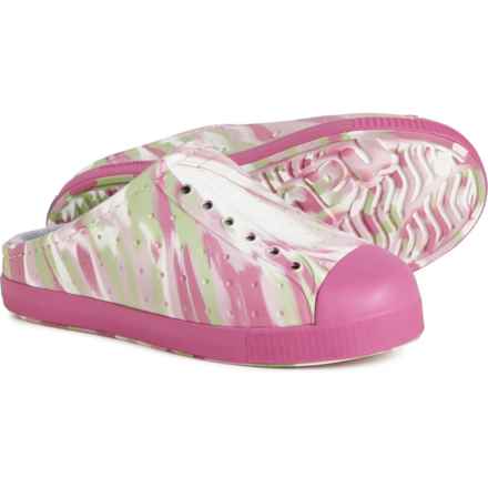 NATIVE Toddler and Little Boys and Girls Jefferson French Terry Clogs - Slip-Ons in Twltpnkmrbl/Twltpnk