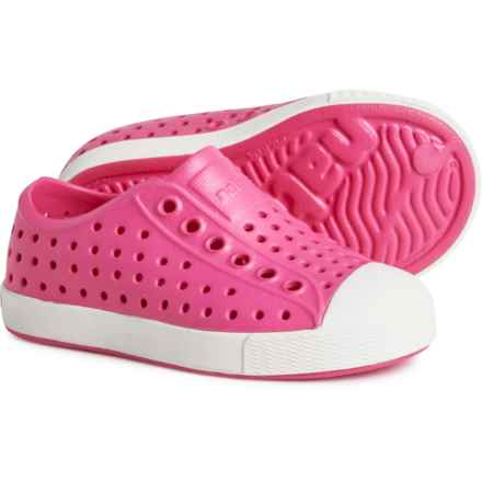 NATIVE Toddler and Little Boys and Girls Jefferson Shoes - Slip-Ons in Trchrd/Shlwht