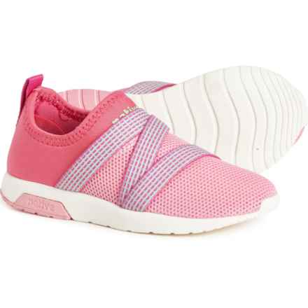 NATIVE Toddler and Little Boys and Girls Phoenix Shoes - Slip-Ons in Dazpnk/Prspnk/Shlwht