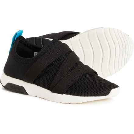 NATIVE Toddler and Little Boys and Girls Phoenix Shoes - Slip-Ons in Jfyblk/Shlwht