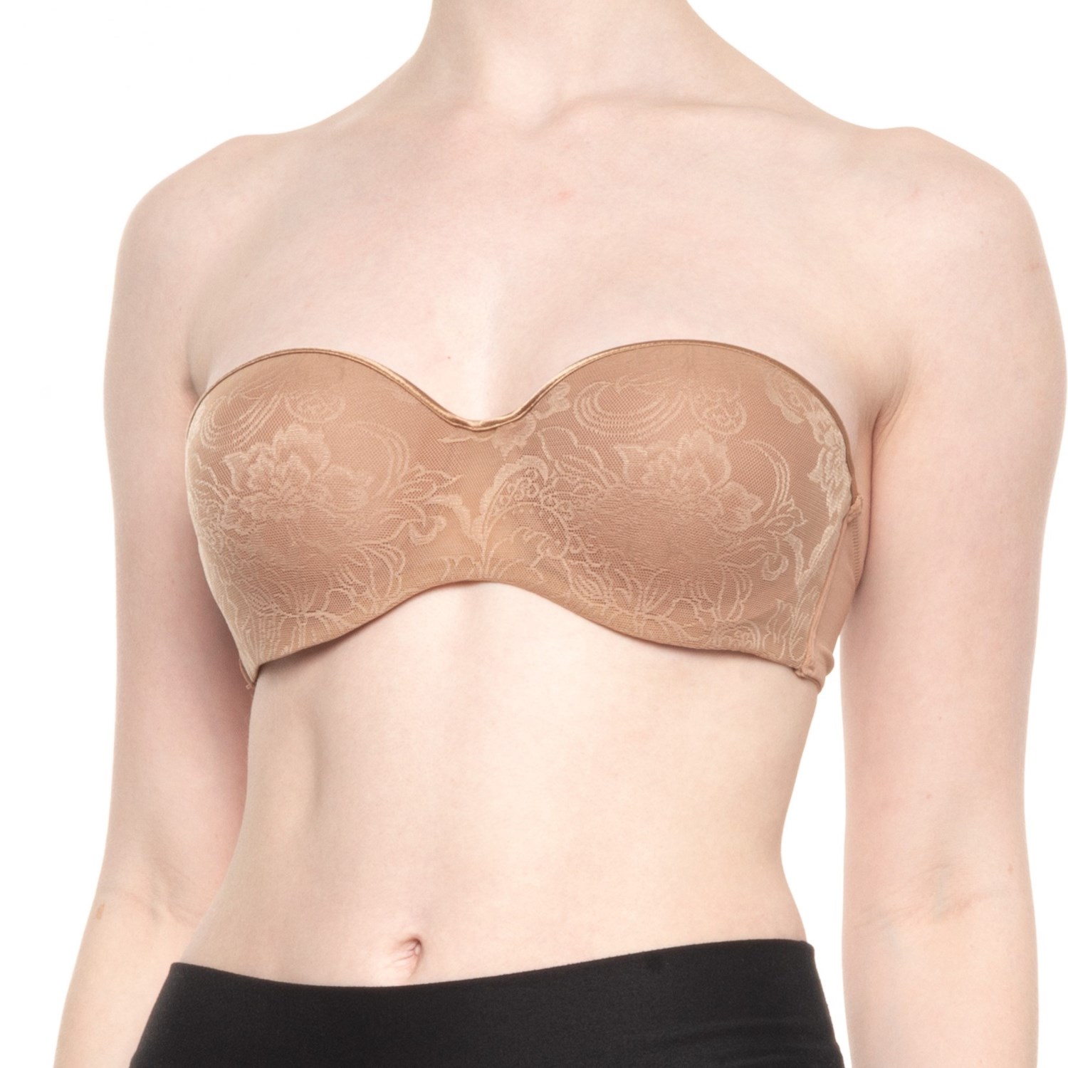 取寄 ウィメンズ Bra Embrace For Natori Strapless Suntan Women women ストラップレス ブラ  最大72％オフ！ ストラップレス