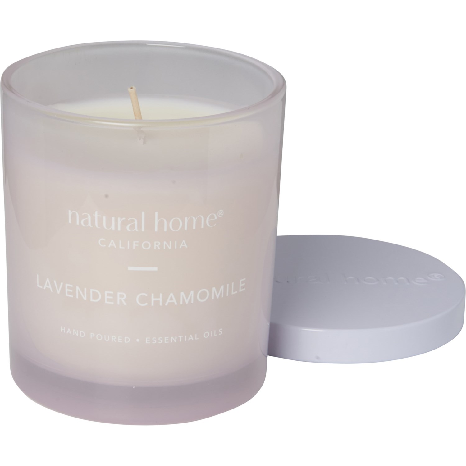 NATURAL HOME 11.5 oz. Purple Lavender Chamomile Candle Save 33