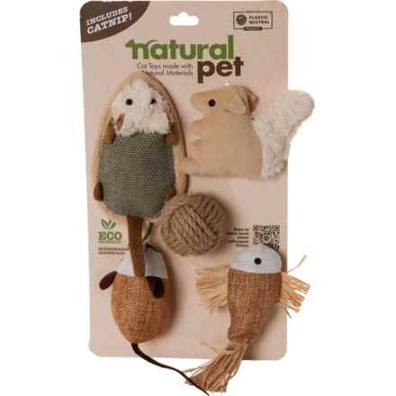 Natural Pet Cat Toy Value Pack - 5-Pack in Multi