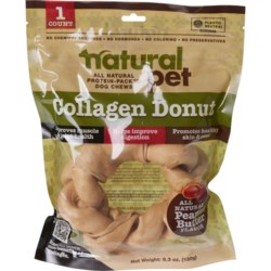Natural Pet Collagen Donut Chew Dog Treat in Collagen