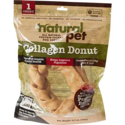 Natural Pet Collagen Donut Dog Treat in Collagen