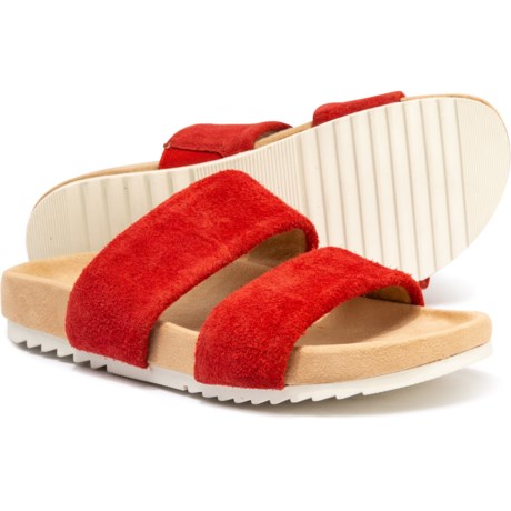 naturalizer red sandals