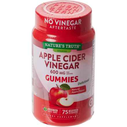 Nature's Truth Apple Cider Vinegar Gummies - 75-Count in Multi