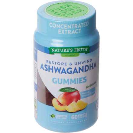 Nature's Truth Ashwagandha Gummy Vitamins - 60-Count in Multi