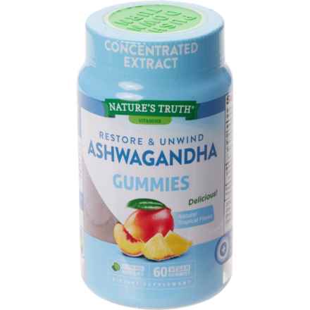 Nature's Truth Ashwagandha Gummy Vitamins - 60-Count in Multi