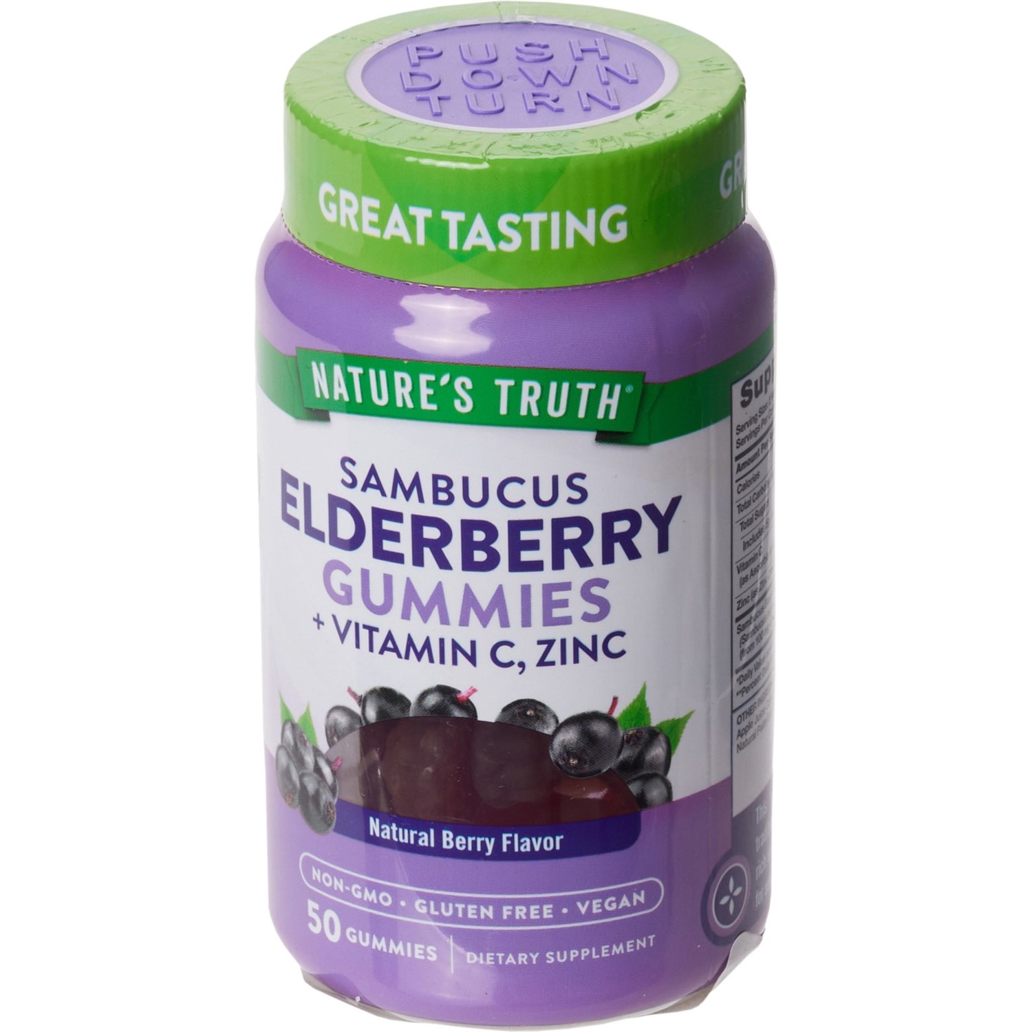 Nature's Truth Elderberry Gummies 50Count Save 33