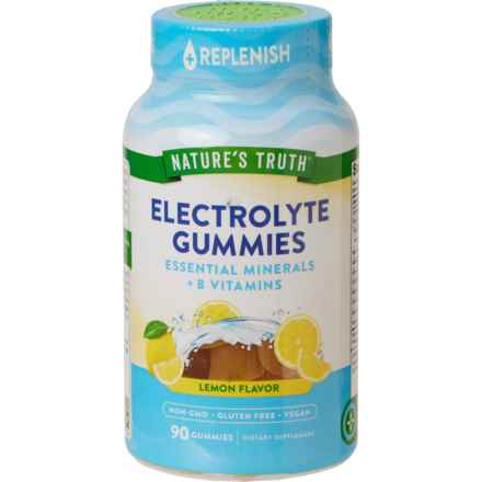 Nature's Truth Electrolyte Gummies - 90-Count, Lemon Flavor in Multi
