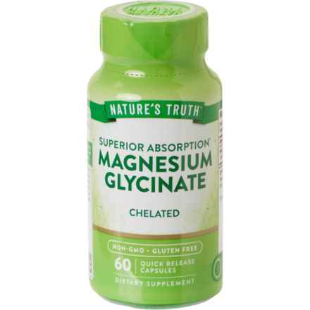 Nature's Truth Magnesium Glycinate Capsules - 60-Count in Multi