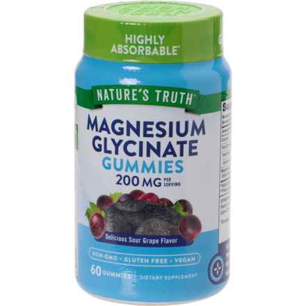 Nature's Truth Magnesium Glycinate Gummies - 60-Count in Multi