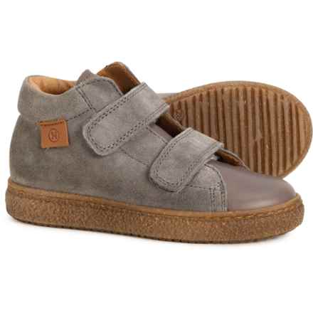 Naturino Boys and Girls Albus IV Sneakers - Suede in Suede