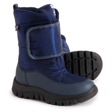 Naturino Boys Nikiki Winter Boots - Waterproof, Leather in Blue