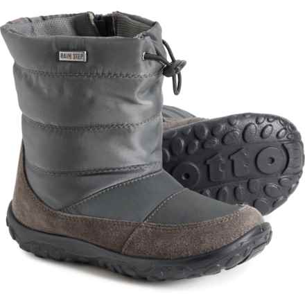 Naturino Boys Poznurr Winter Boots - Waterproof in Antracite