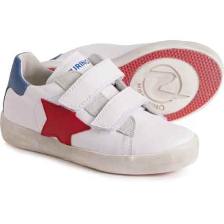 Naturino Girls Annie Sneakers - Leather in White