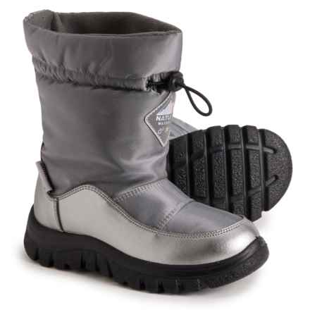 Girls Varna Snow Boots - Waterproof in Silver