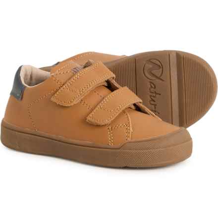 Naturino Little Boys and Girls Eindhoven Sneakers - Leather in Calf Cuoio