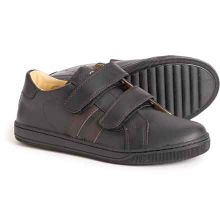 Little Boys Rery Sneakers - Leather in Black