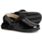 Naturino Made in Italy Boys and Girls Marill Clogs - Leather in Fur Black