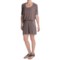 9158P_3 NAU Repose Dress - Micromodal®, Short Sleeve (For Women)