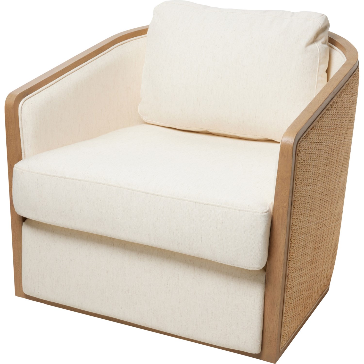 Nautica Bahra Woven Rattan Chair - 30.3x33.9x31.9”