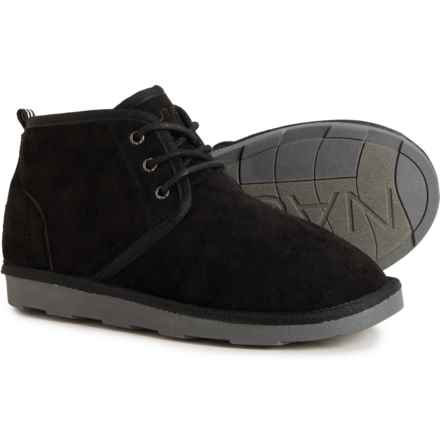 Nautica Boys Dulverton Boots - Shearling Lined in Black