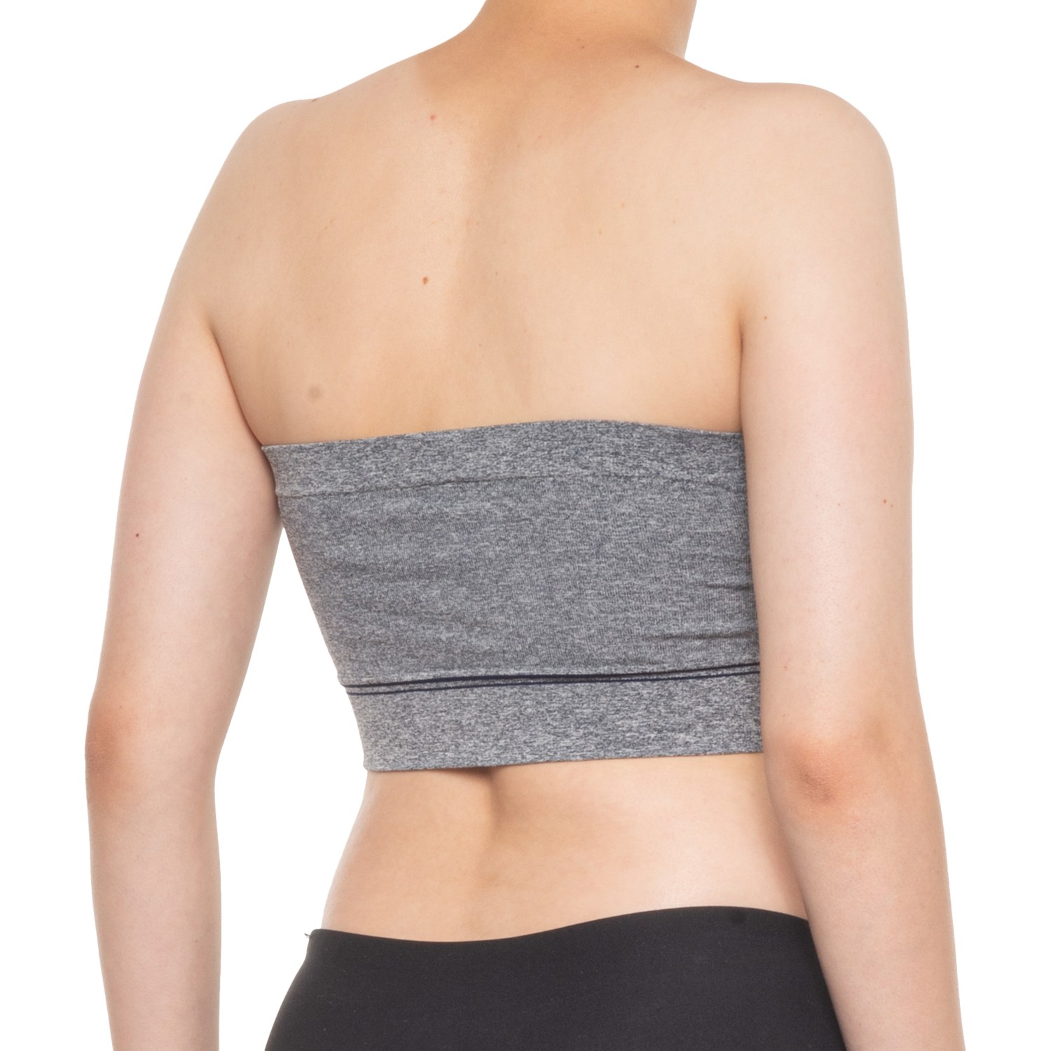 thumbnail image 2 of Nautica Women's Bandeau Bra Top - Quick Dry Swim And Sportswear Hybrid 2 of 12