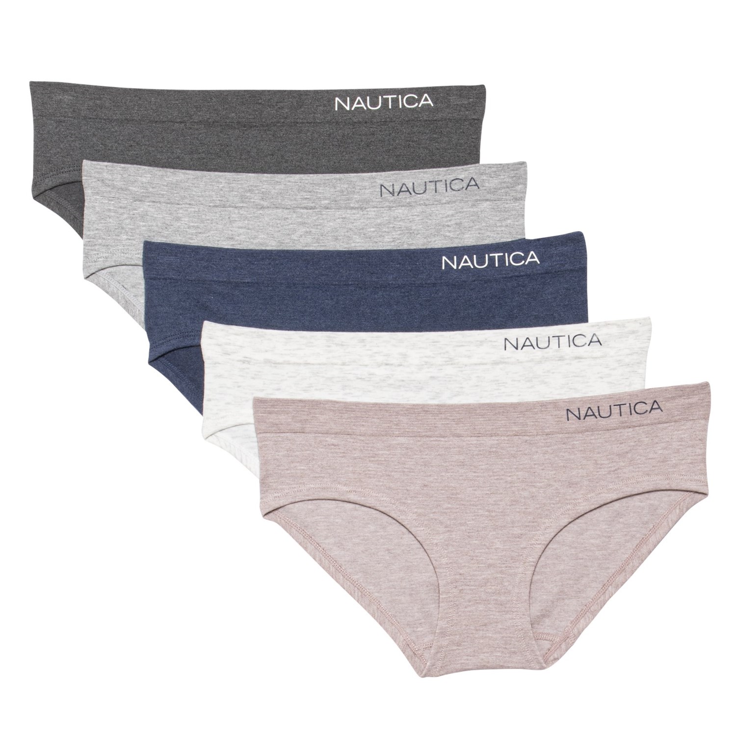 Nautica Seamless Ribbed Panties (For Women)