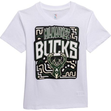 NBA Big Boys Tribe Vibe T-Shirt - Short Sleeve in Milwaukee Bucks