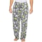 NBC Jack, Zero and Oogie Boogie Toss Velour Pajama Pants in Grey