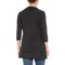 521AX_2 Neon Buddha Black Charlton Tunic Shirt - 3/4 Sleeve (For Women)