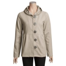 Neon Buddha Empire Hoodie Sweatshirt - French Terry (For Women) in Stone - Closeouts