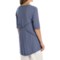 166RM_2 Neon Buddha Joey High-Low T-Shirt - Elbow Sleeve (For Women)